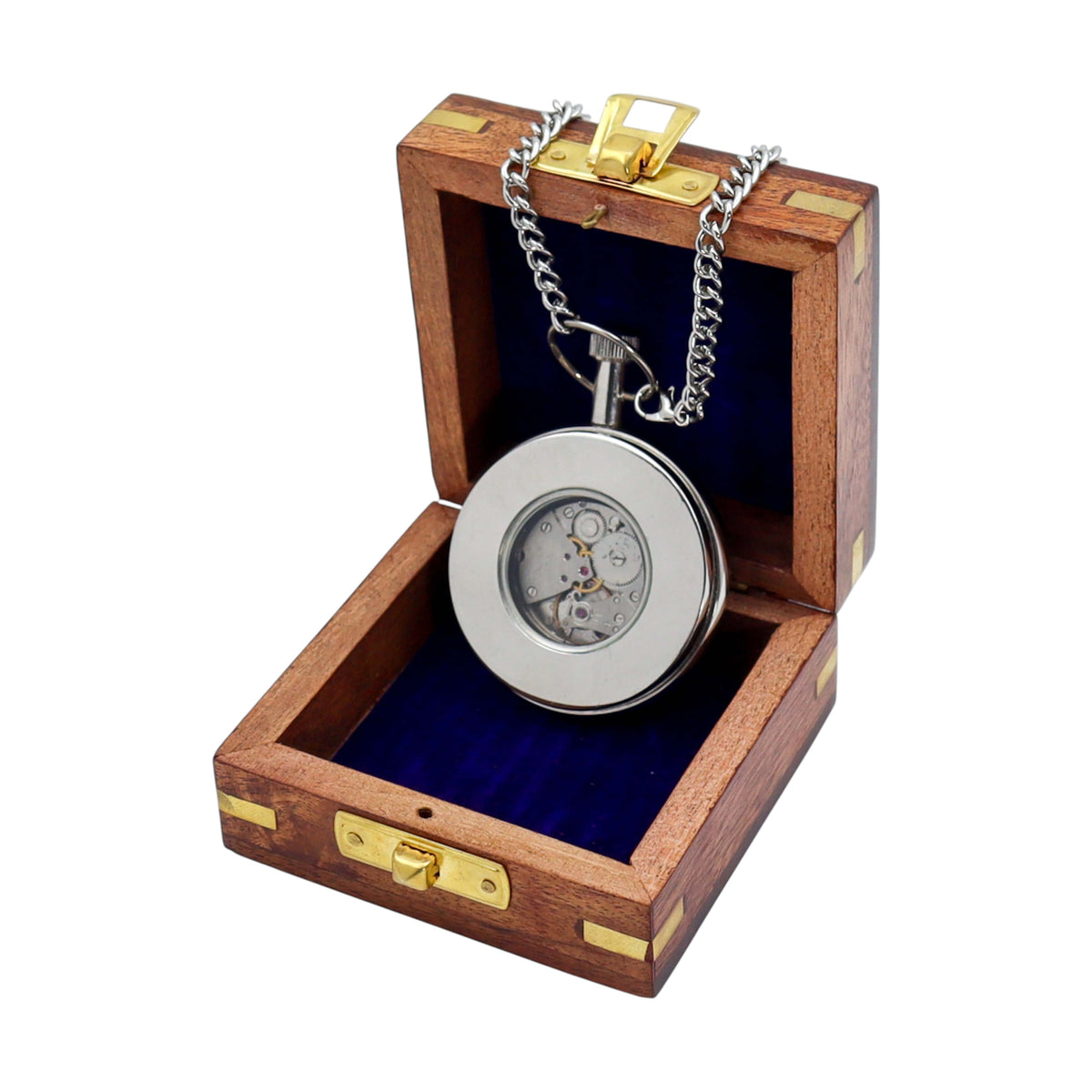 Personalised The St James Mechanical Pocket Watch