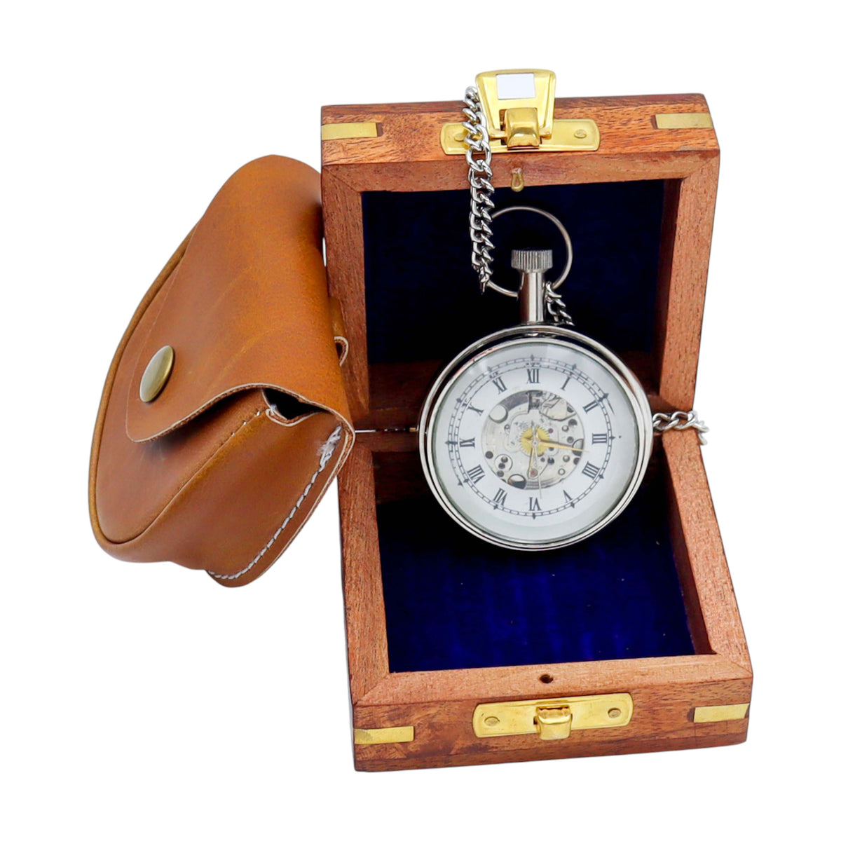 Personalised The St James Mechanical Pocket Watch
