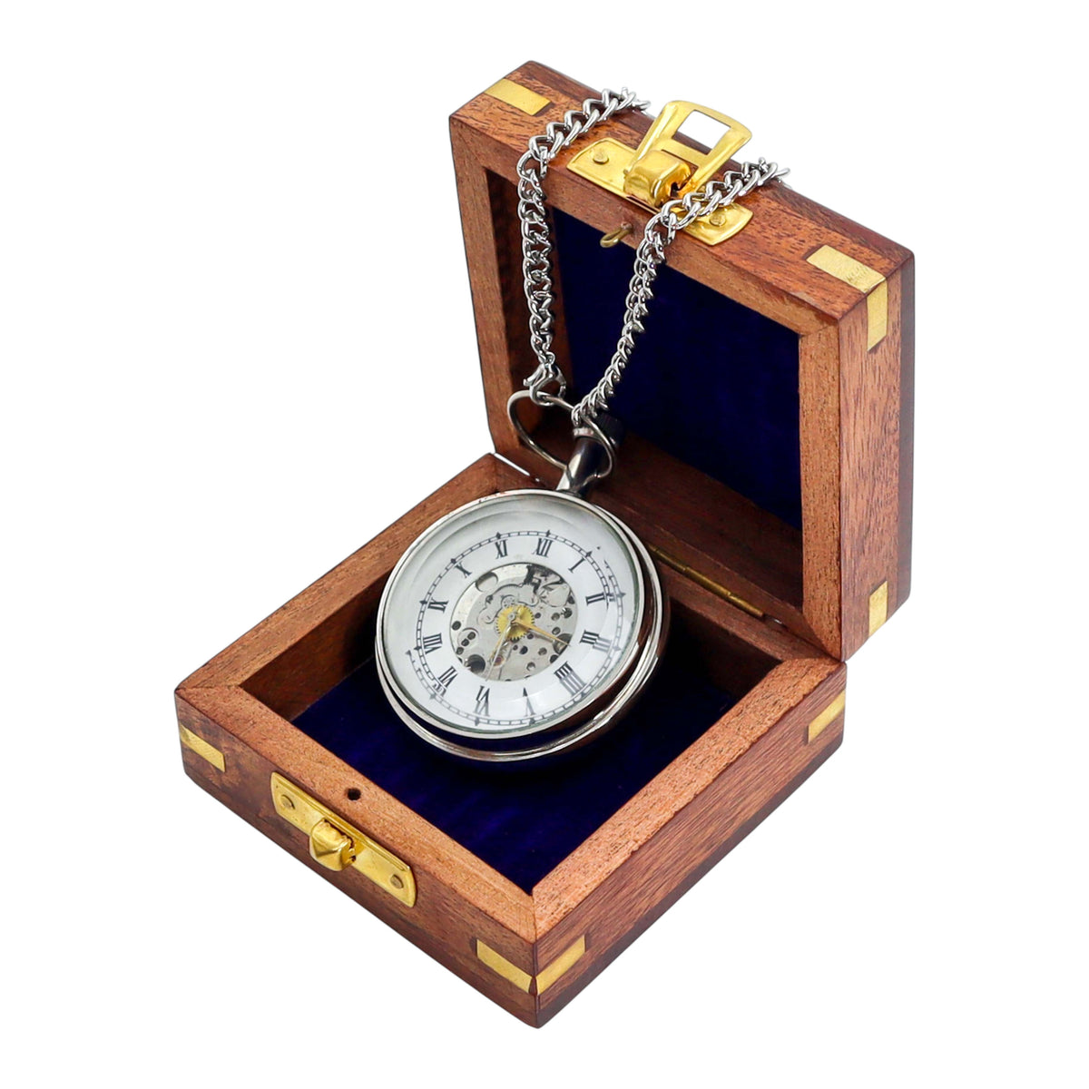Personalised The St James Mechanical Pocket Watch