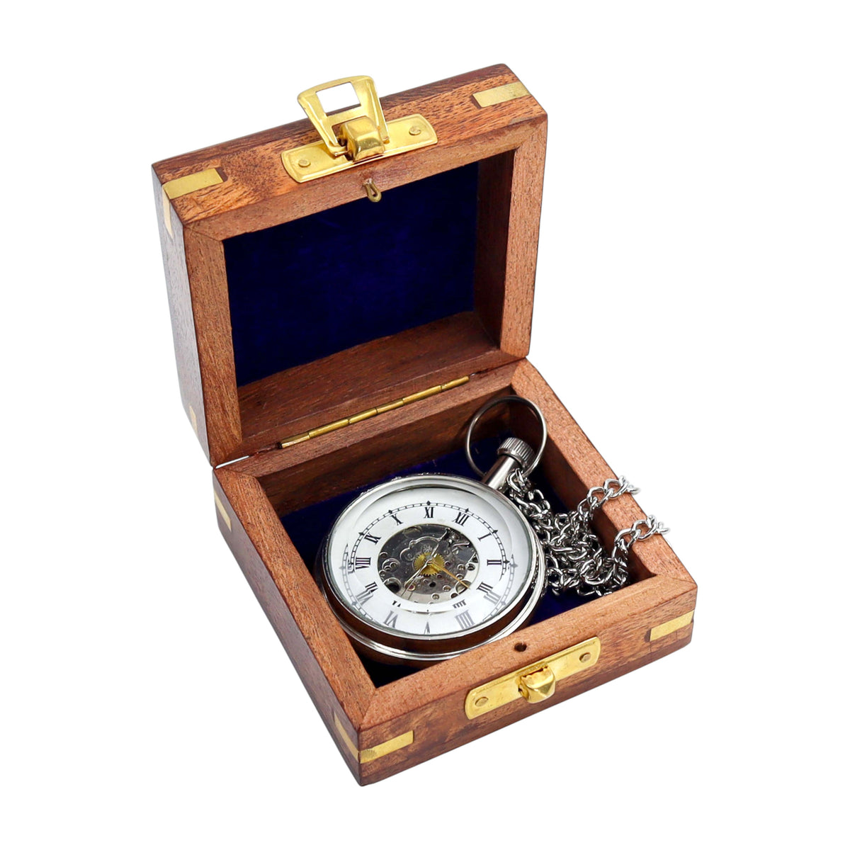 Personalised The St James Mechanical Pocket Watch