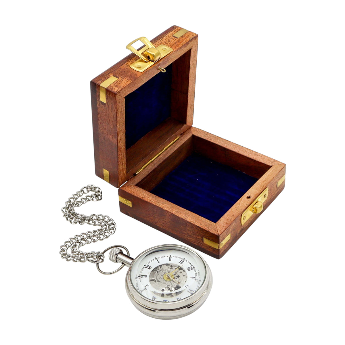 Personalised The St James Mechanical Pocket Watch