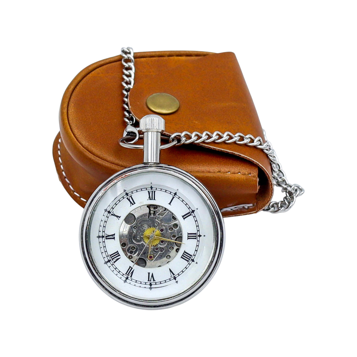 Personalised The St James Mechanical Pocket Watch