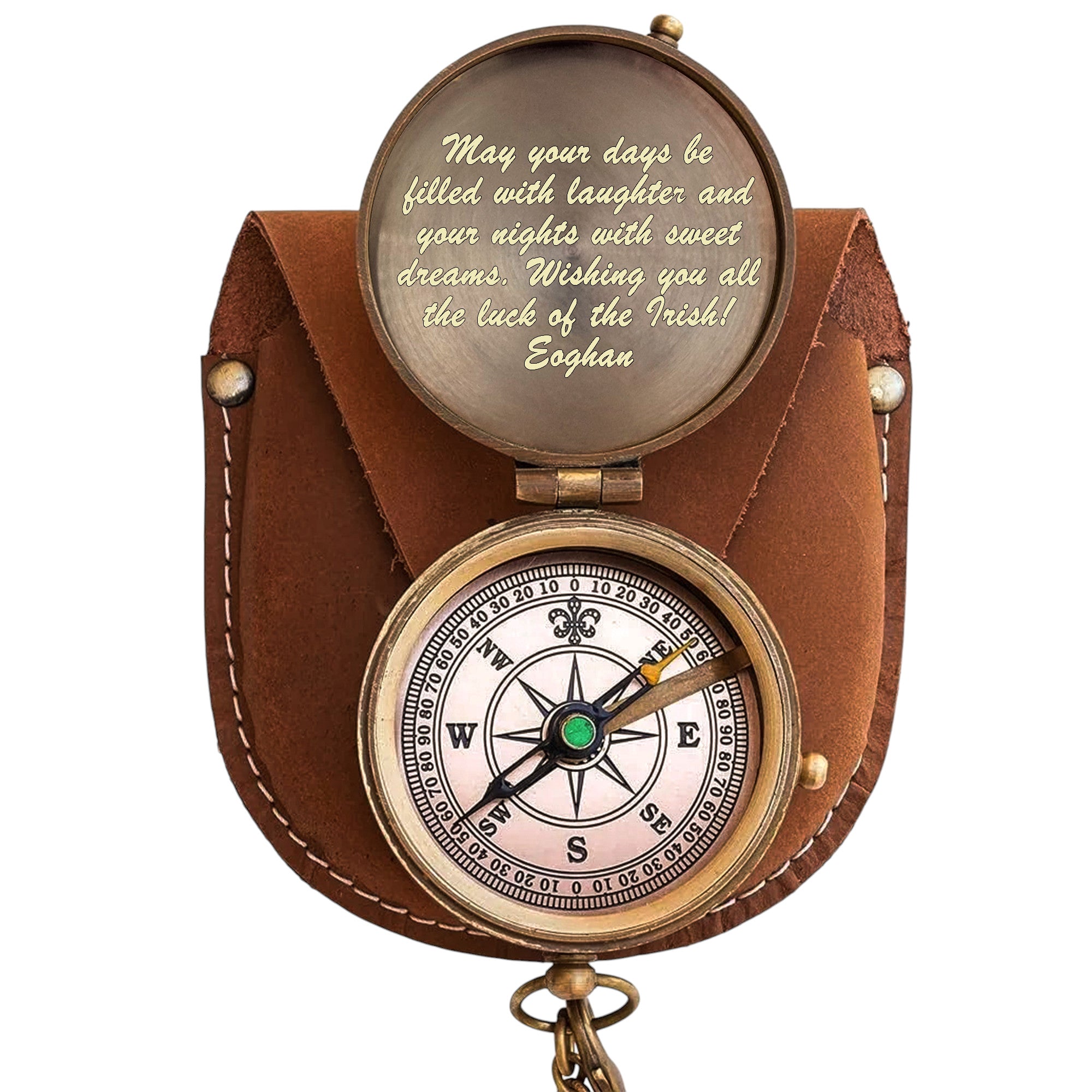Personalised St. Patrick's Day Compass