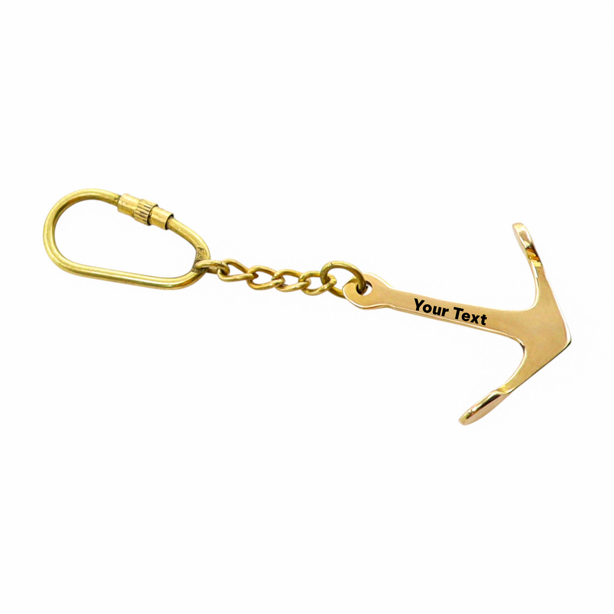 Personalised Anchor Keyring