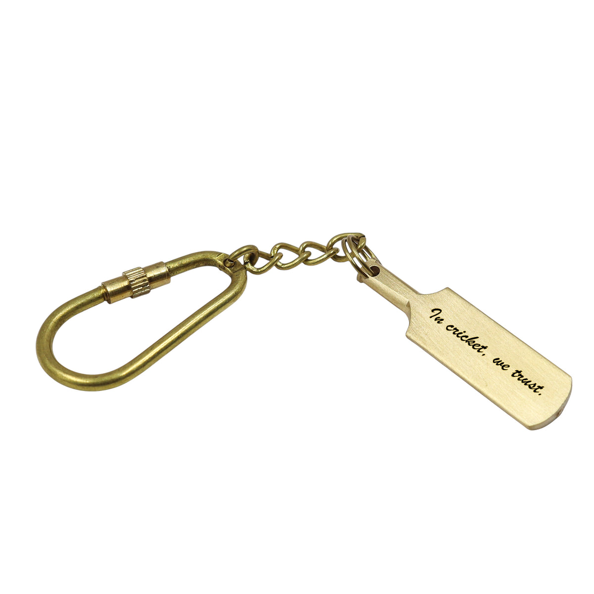 Personalized Cricket Bat Keyring
