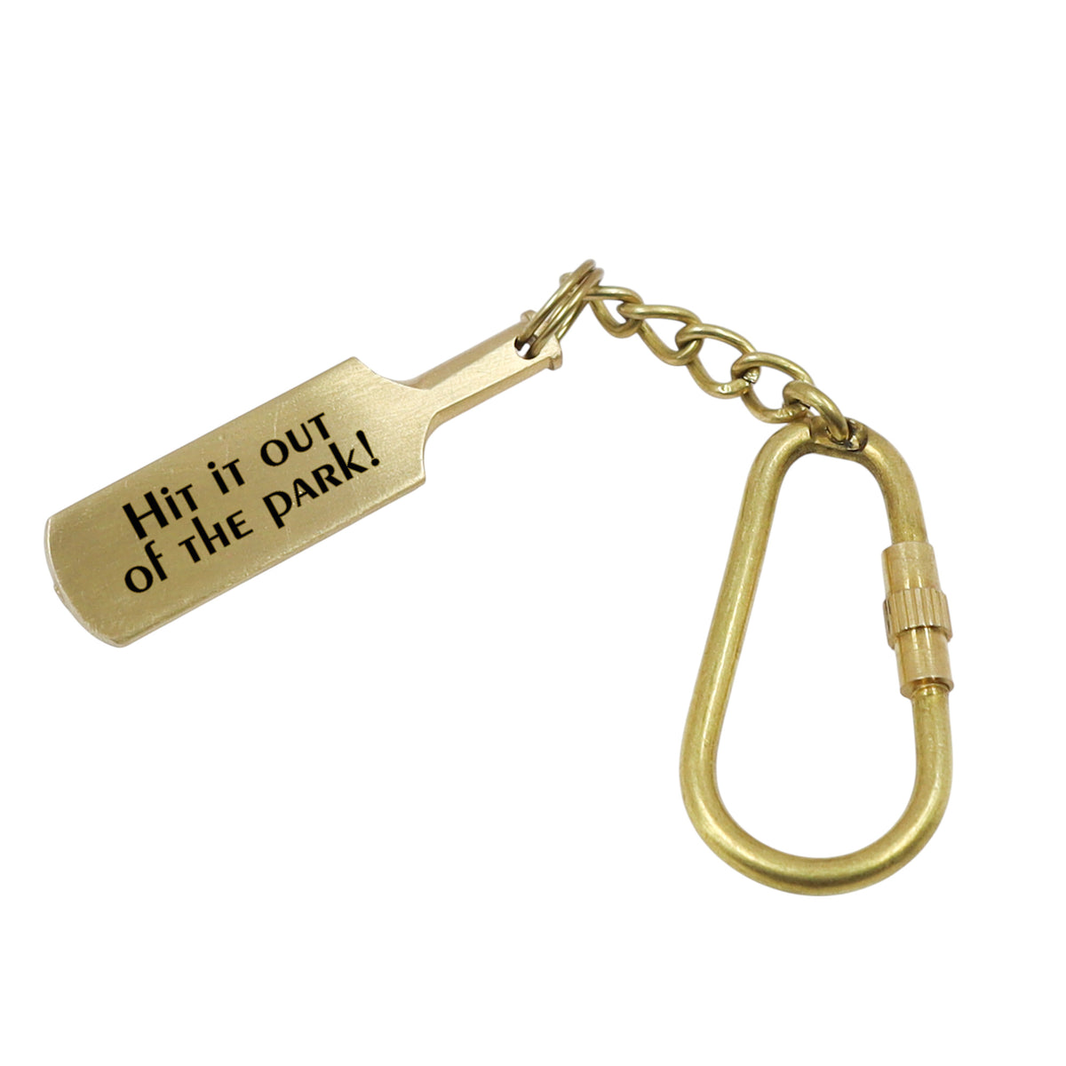 Personalized Cricket Bat Keyring