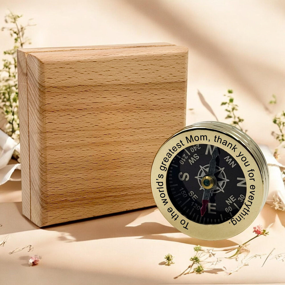 Personalised Mother's Day Gift Compass