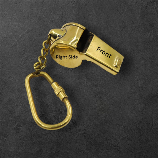 Personalised Whistle Keychain