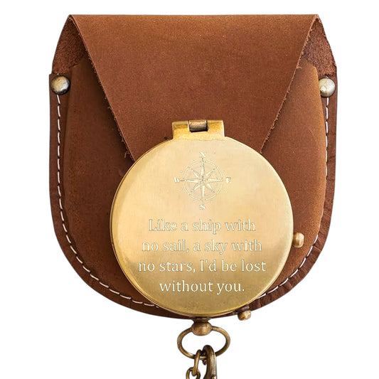 Engraved 1st Mothers Day Compass