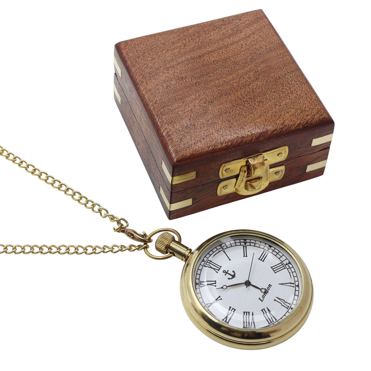 Personalised The Honour Open Face Pocket Watch