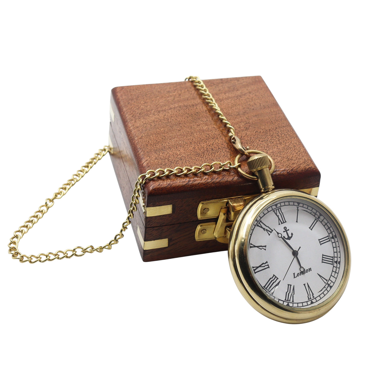 Personalised The Honour Open Face Pocket Watch