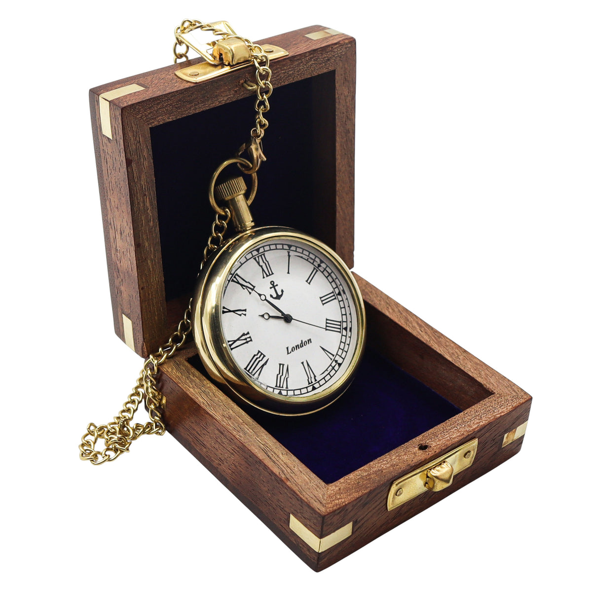 Personalised The Honour Open Face Pocket Watch