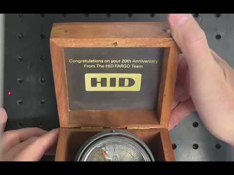 Personalised Royal Gimbal Compass