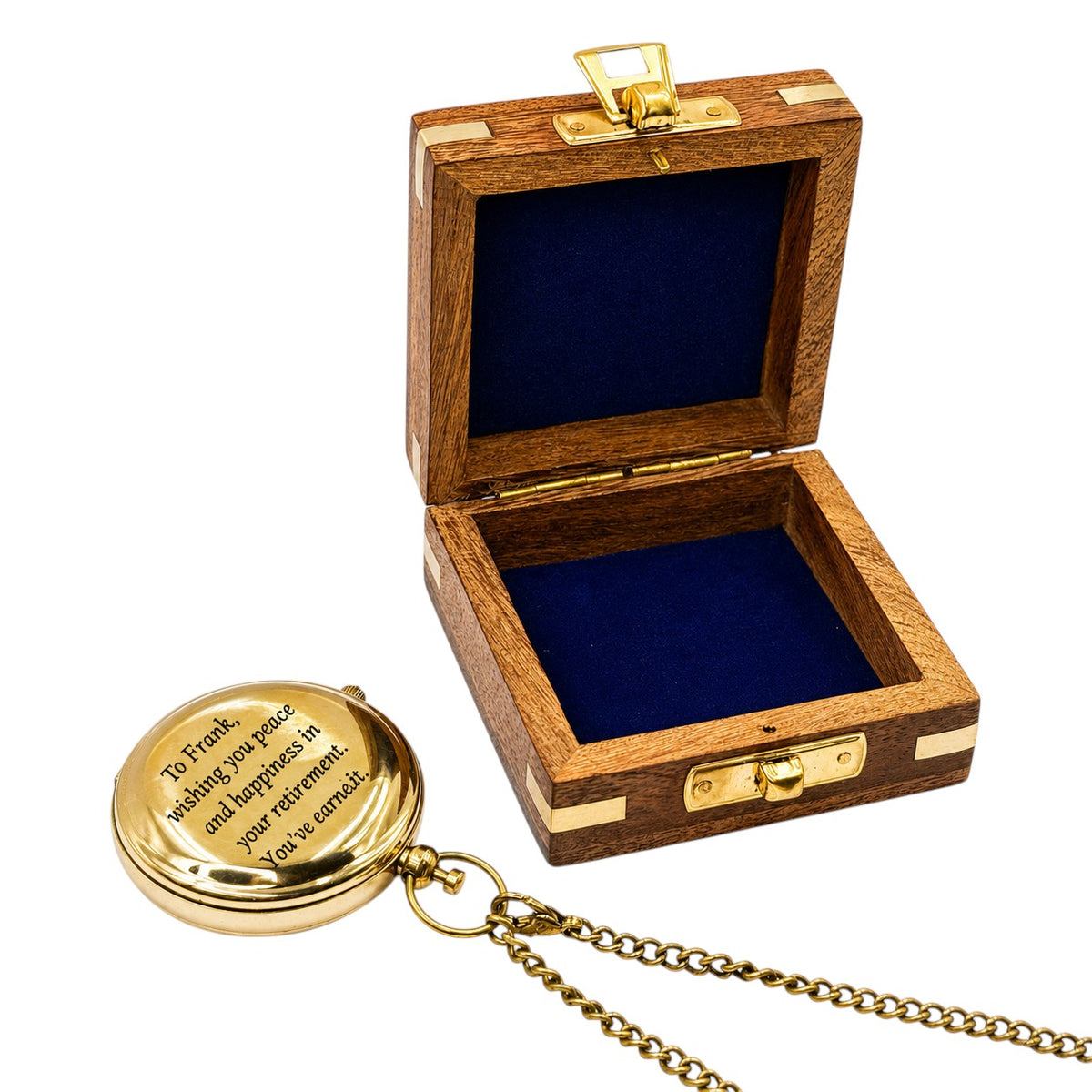 Personalised Pocket Watch Retirement Gift