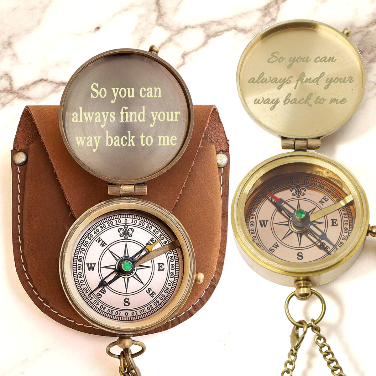 So You Can Always Find Your Way Back to Me Compass